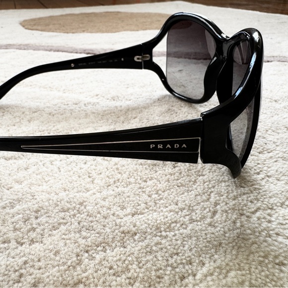 prada black shield sunglasses - Picture 4 of 7